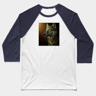 Wolf Royalty Baseball T-Shirt